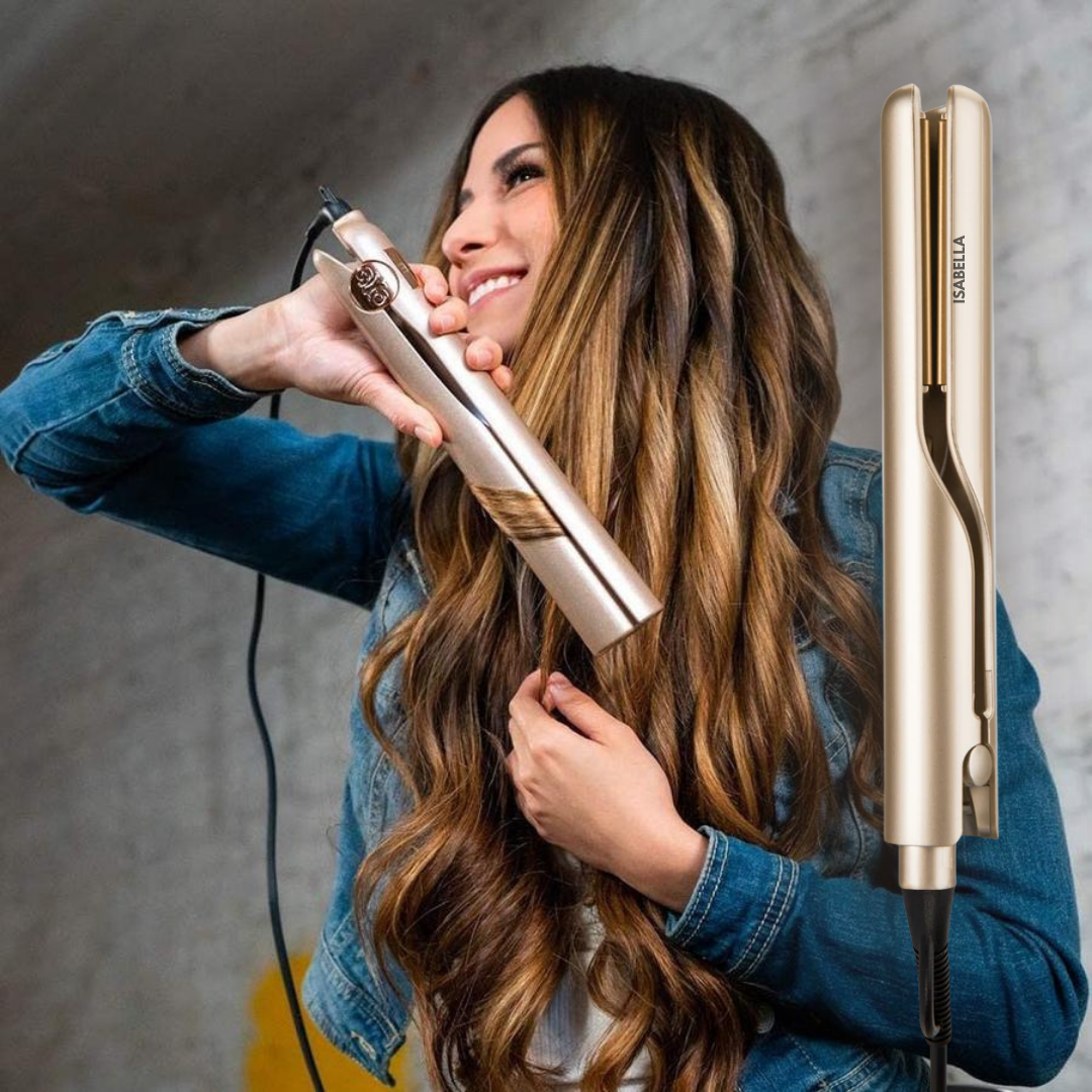 CurlFlex™ | 2-in-1 hair straightener