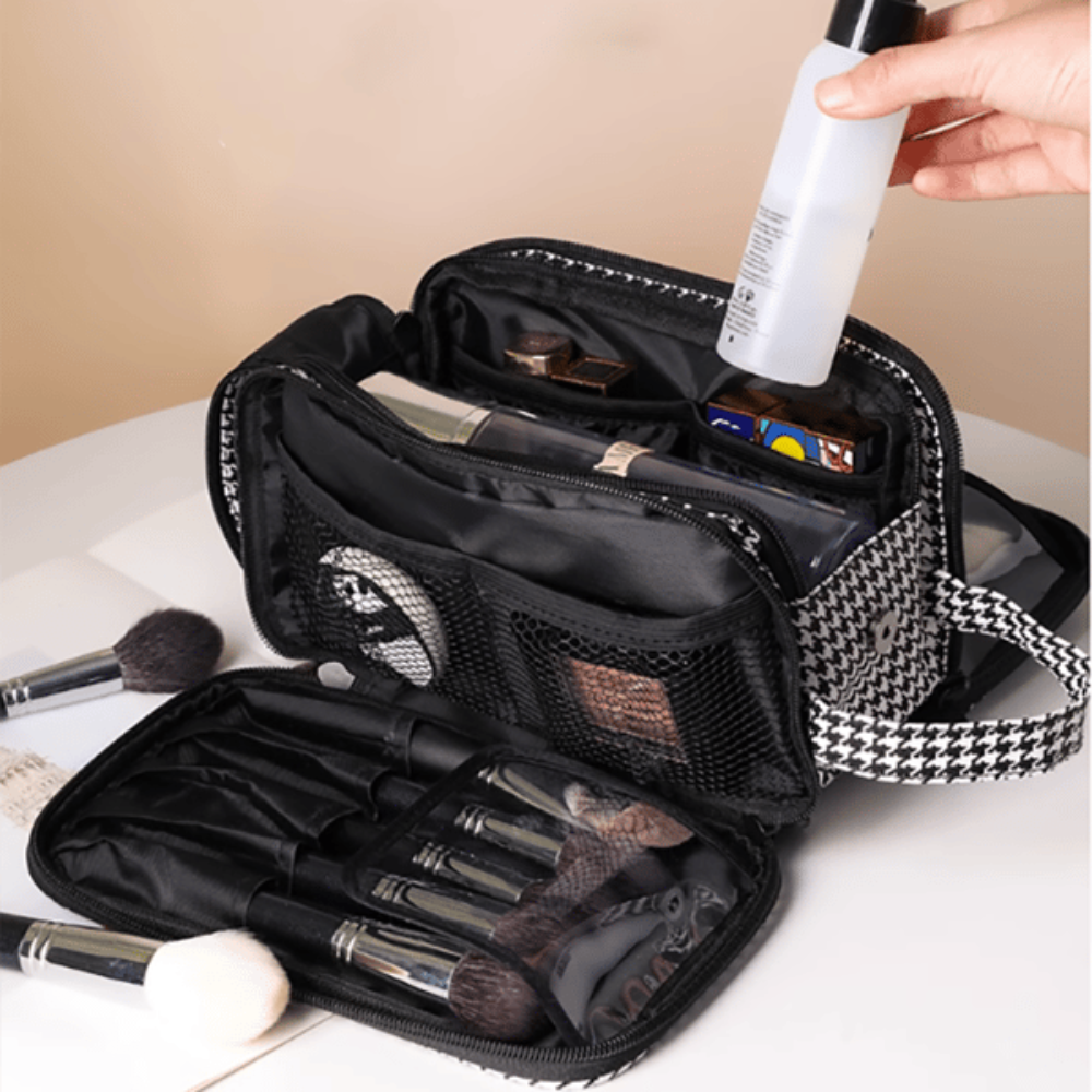 GlamPack™ | Large capacity travel cosmetic bag