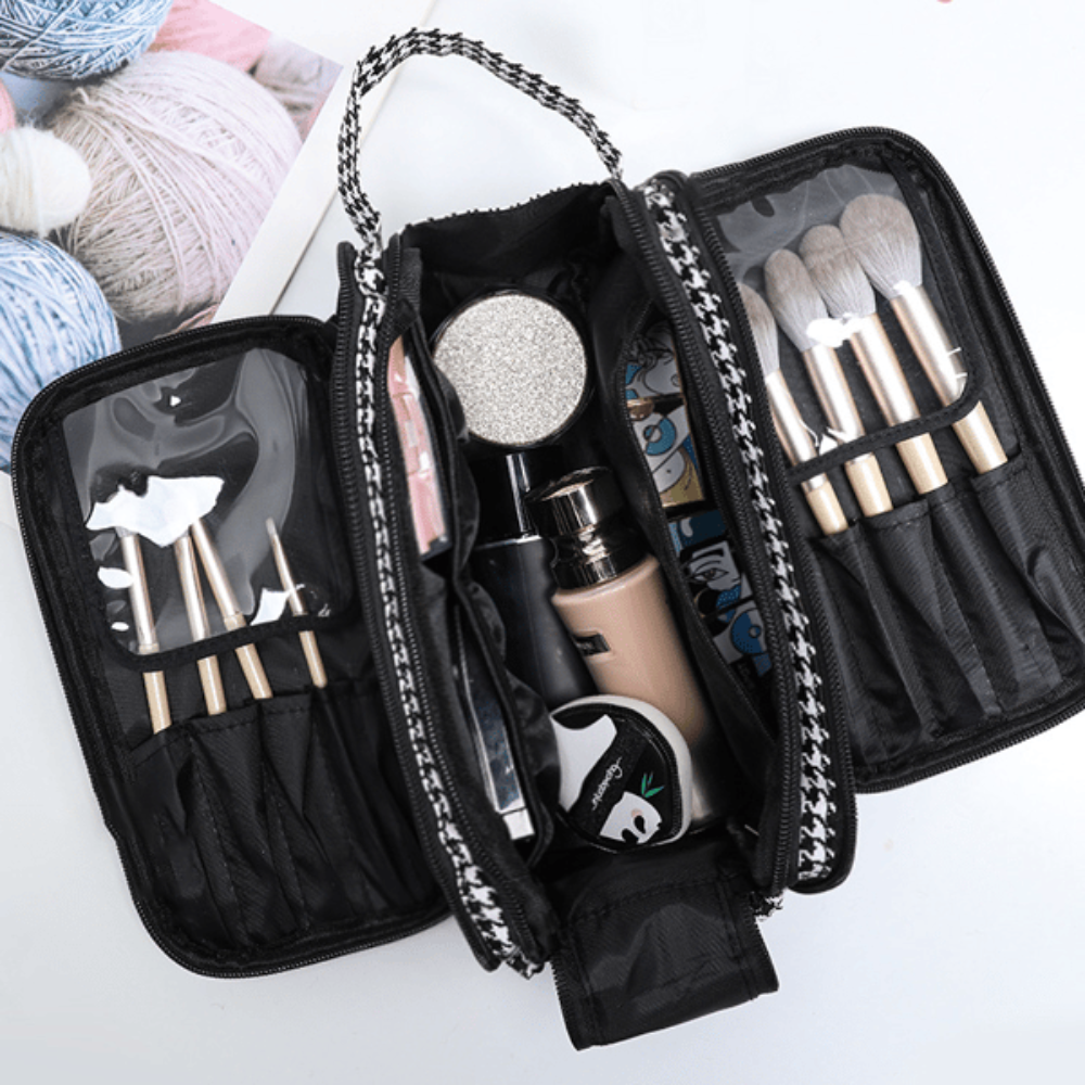 GlamPack™ | Large capacity travel cosmetic bag