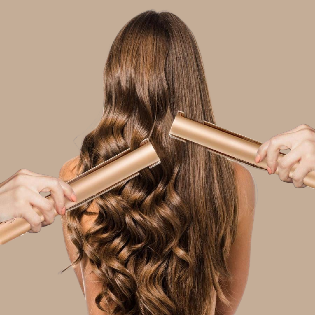 CurlFlex™ | 2-in-1 hair straightener