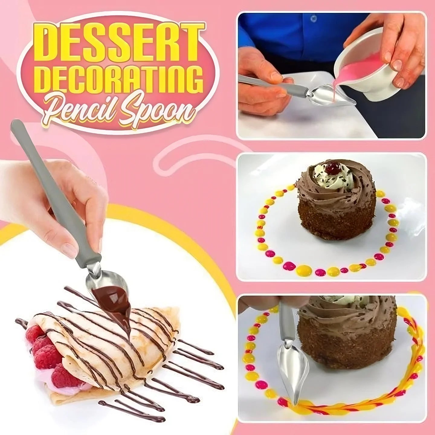 Dolamex™ - Pencil Dessert Spoon